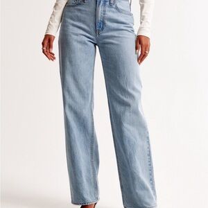 Abercrombie High Rise Loose Jeans